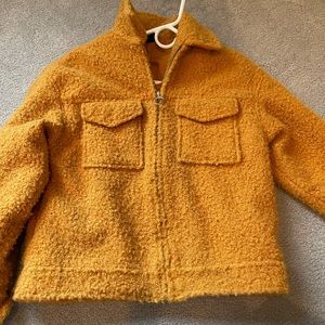 Urban Outfitters Wool zip up jacket